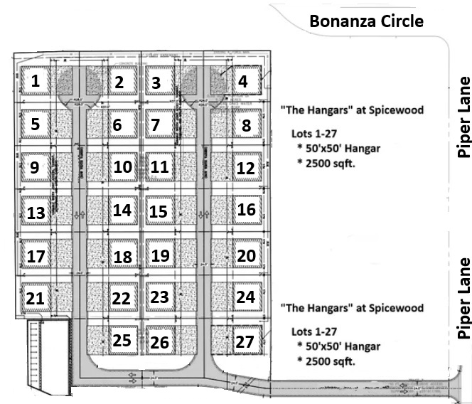 Spicewood Airport Hangar Lot